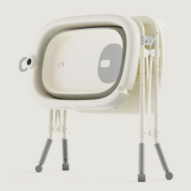 Bañera plegable con cambiador